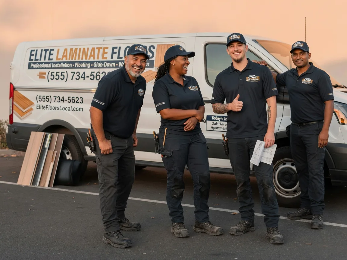 Laminate flooring installation company in Pickett, WI